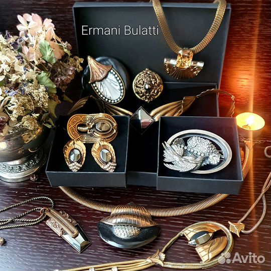 Ermani Bulatti брошь
