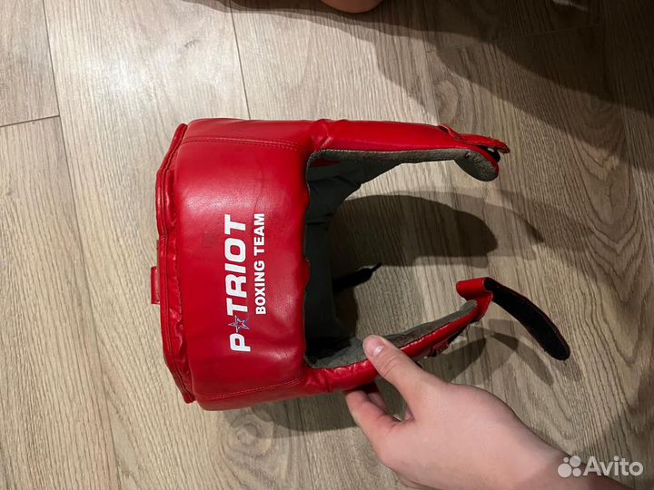 Боксерский шлем patriot L