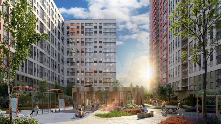 1-к. квартира, 43,7 м², 16/25 эт.