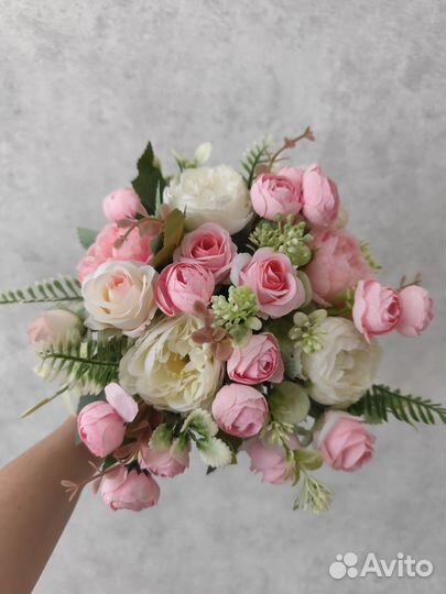 Искусственные цветы, букет сборный 242