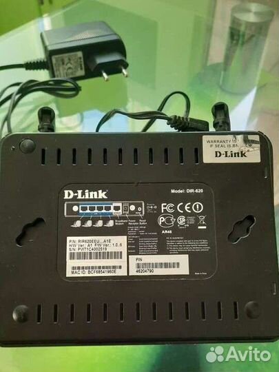 Wifi роутер D-link DIR-620