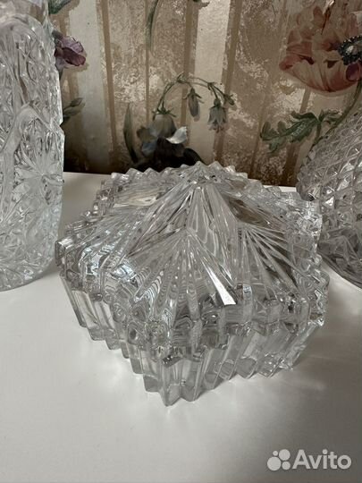 Хрусталь графин bohemia ваза шкатулка звезда