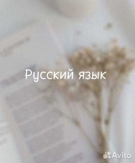 Репетитор по русском языку огэ