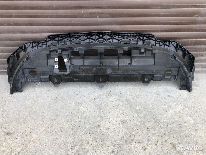 Защита переднего бампера Amg