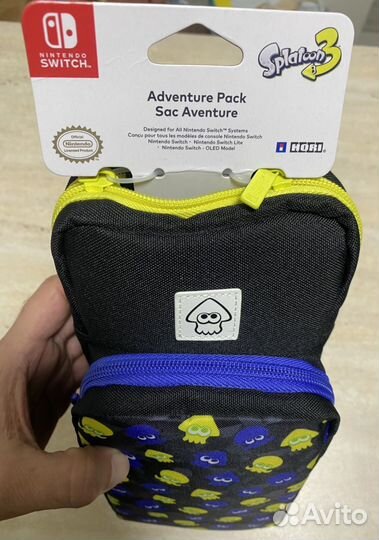 Новый Рюкзак Hori Adventure Pack Splatoon 3 Nsw