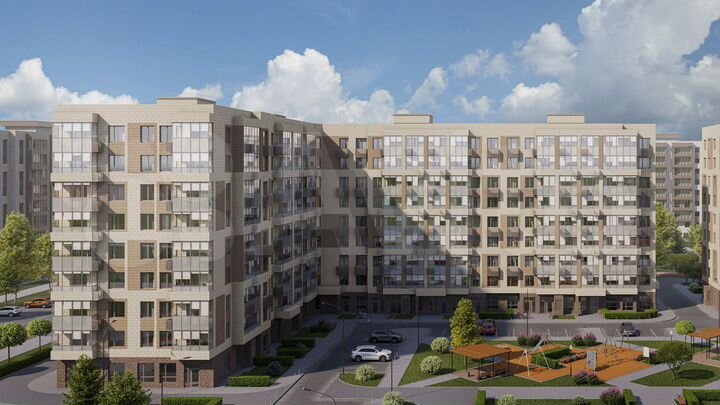 3-к. квартира, 83 м², 6/9 эт.