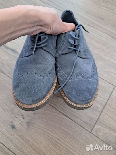 Ботинки женские Ecco 40 размер нубук