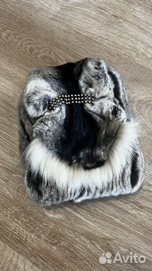 Шапка из шиншиллы