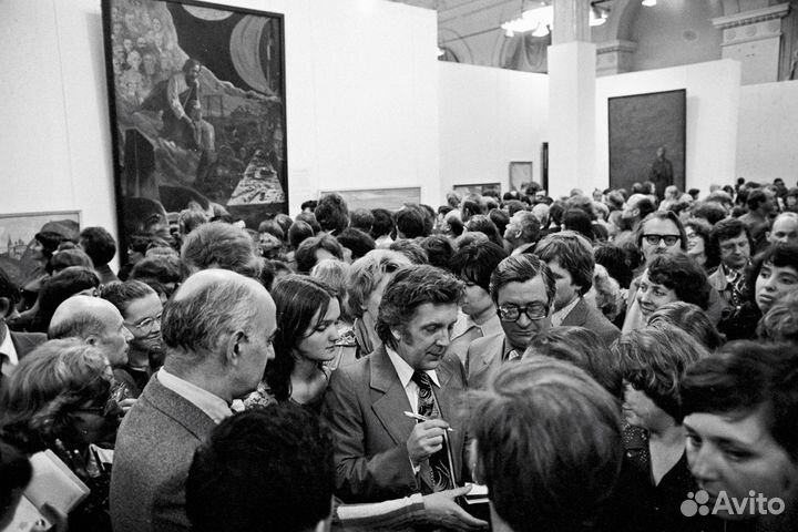 Автограф художника Ильи Сергеевича Глазунова