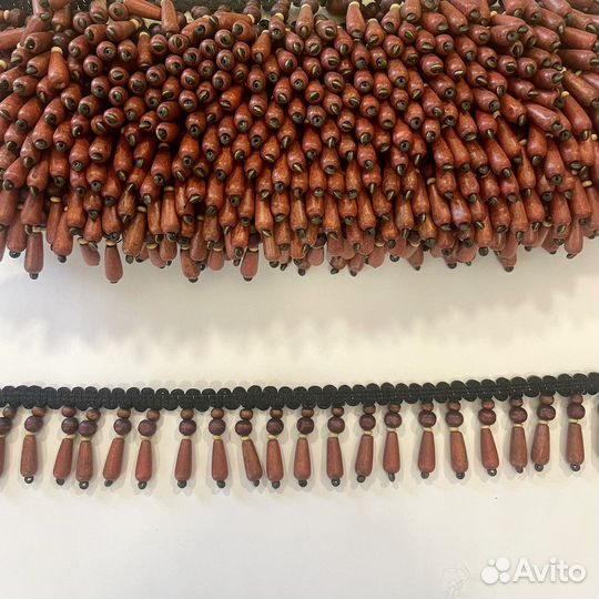 Бахрома стеклярус