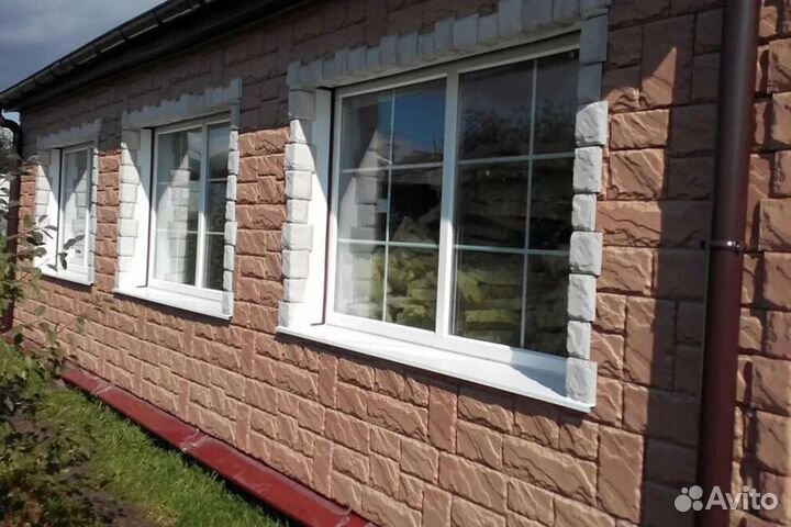 Фасадные панели Fineber стандарт Камень крупный те