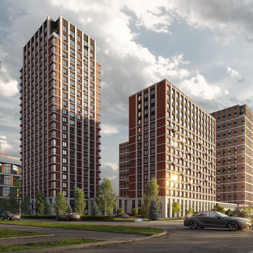 3-к. квартира, 83,8 м², 16/23 эт.