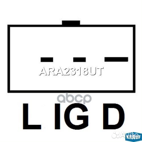 Регулятор генератора daewoo Nexia krauf ARA2318UT