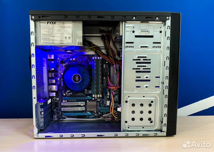 Пк для 1С на Intel Core i7-3770/ 16Gb/ 240Gb SSD
