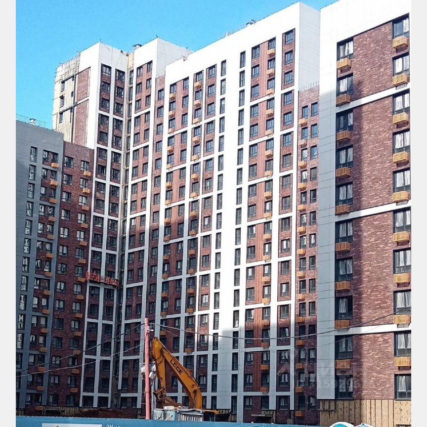 3-к. квартира, 54,2 м², 6/23 эт.