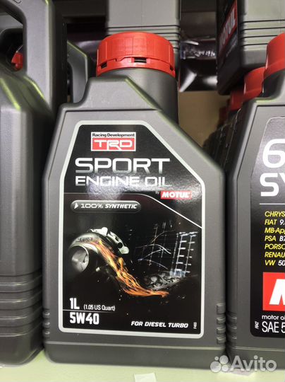 Масло Motul TRD Sport 5W-40 (4л.)