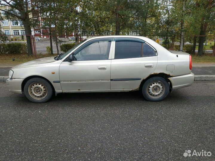 Hyundai Accent 1.5 МТ, 2005, 309 138 км