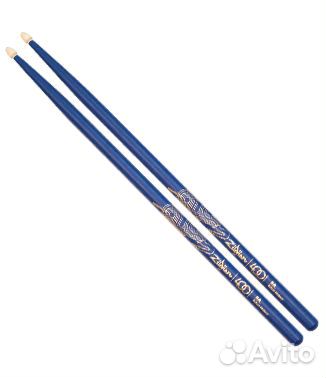 Барабанные палочки Zildjian Z5bacbu-400 Limited Edition 400th Anniversary 5B Acorn Blue Drumstick