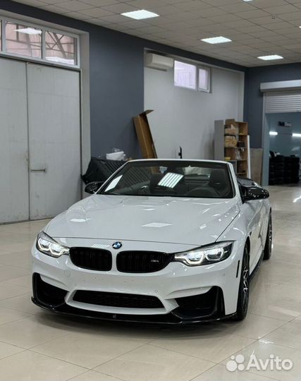 Сплиттер переднего бампера Глянец BMW M3 F80 F82