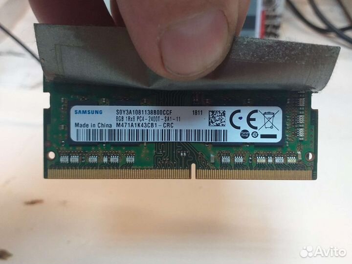 Оперативная память ddr4, 8Gb