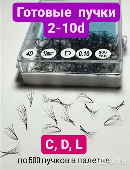 Ресницы пучки