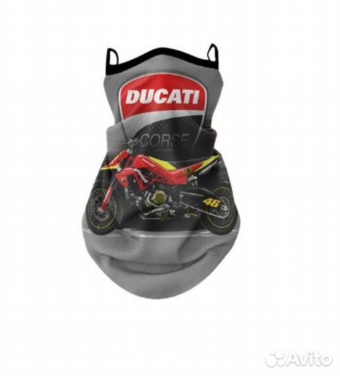 Маска баф Ducati для мотоцикла на мото под шлем