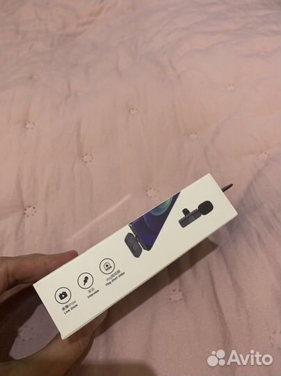 Микрофон беспроводной / петличка / Android