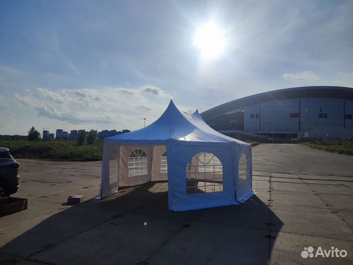 Аренда шатра для свадьбы, мероприятия 5х7, 6х12