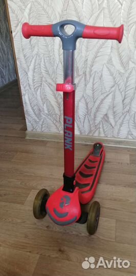 Самокат детский трехколесный бу