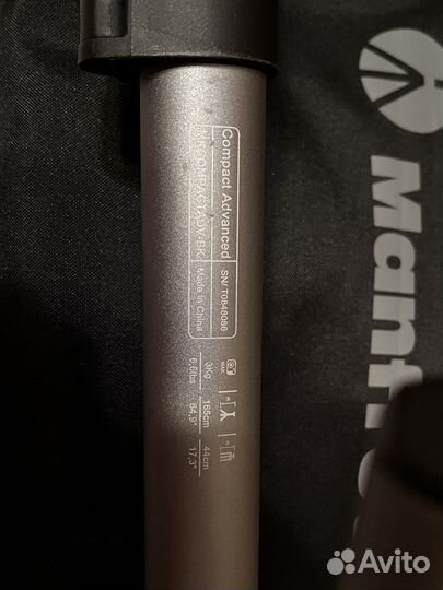 Штатив Manfrotto Mkcompactadv- bk (c 3D головой)