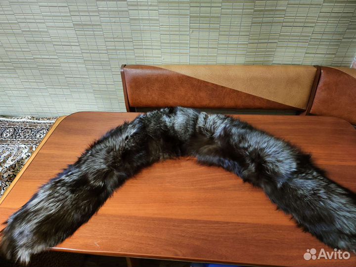 Воротник чернобурка