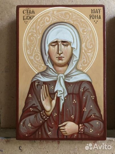 Писанные иконы святой Матроны