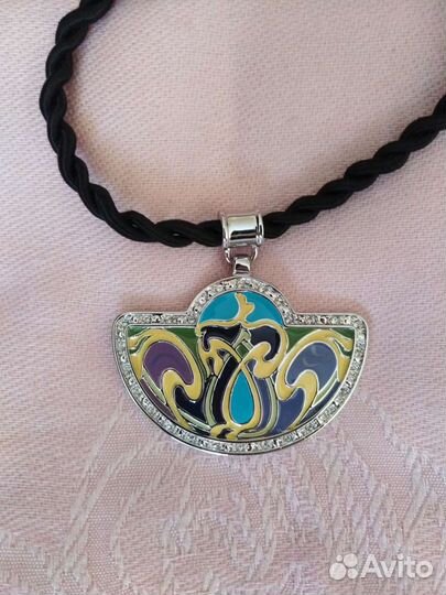 Комплект бижутерии Флоранж (кольцо и колье)