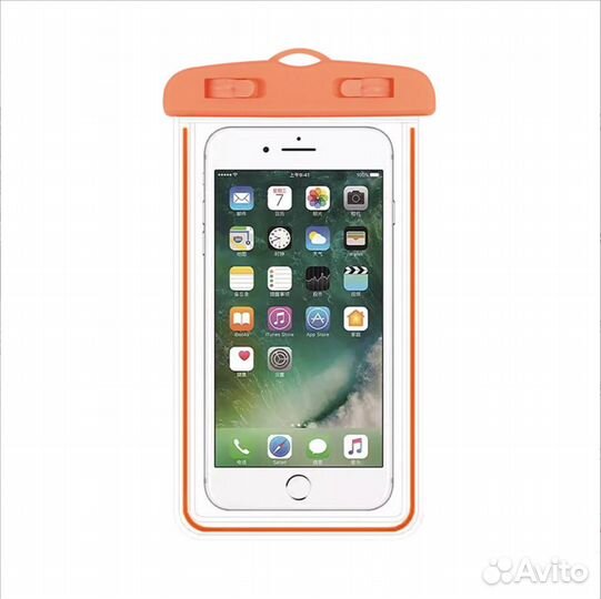 Водонепроницаемый чехол для телефона, Оранжевый