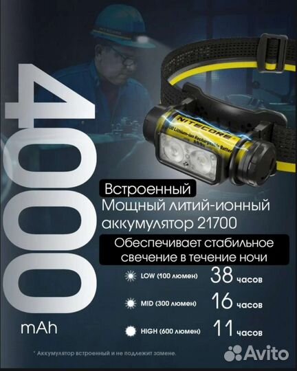 Nitecore NU50 новинка
