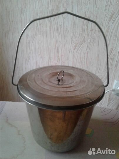 Котелок/ведро 7л нержавейка