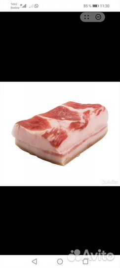 Продам свиное свежее сало