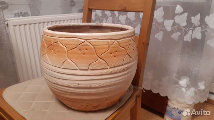 Кашпо для цветов керамика
