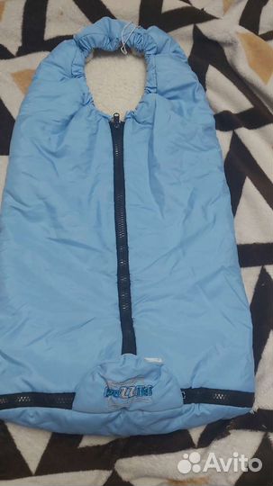 Конверт одеяло на овчине +кенгурятник