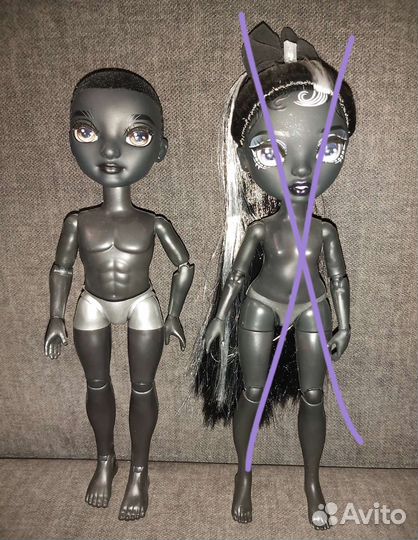 Новая шарнирная кукла-мальчик Rainbow/Shadow high