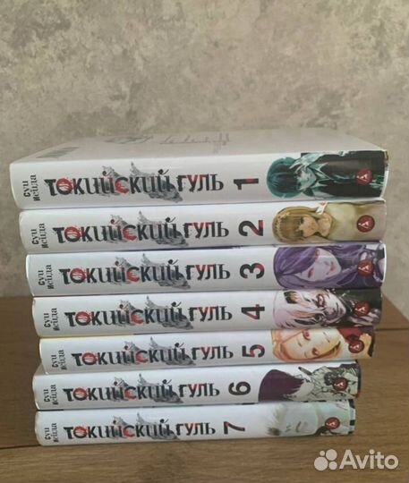 Манга комикс Токийский гуль/ Атака титанов