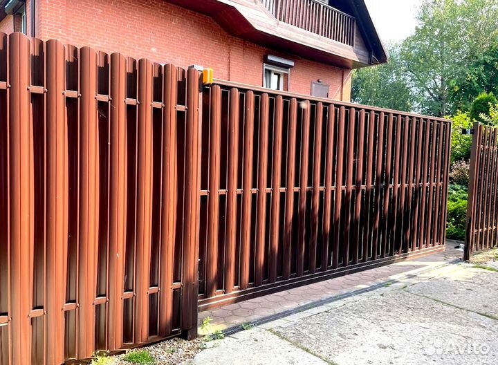 Забор из 3D сетки