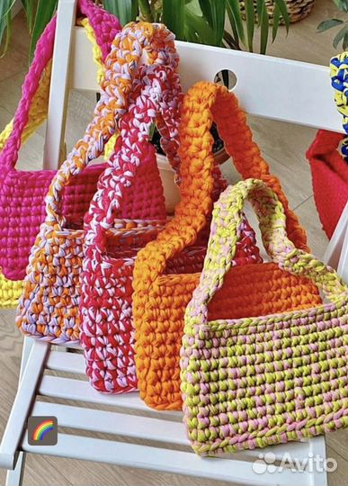 Сумка вязаная на заказ Pinterest