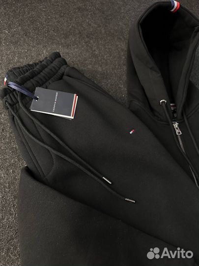 Спортивный костюм Tommy Hilfiger черный новый