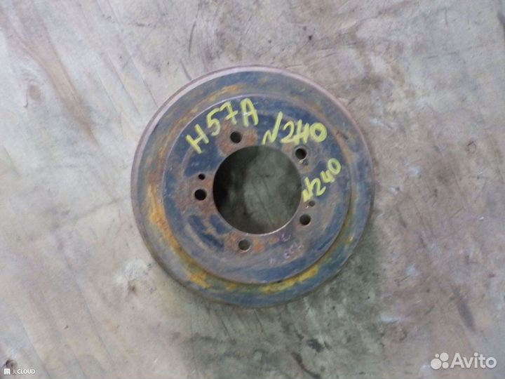 Тормозной барабан на mitsubishi pajero mini H57A