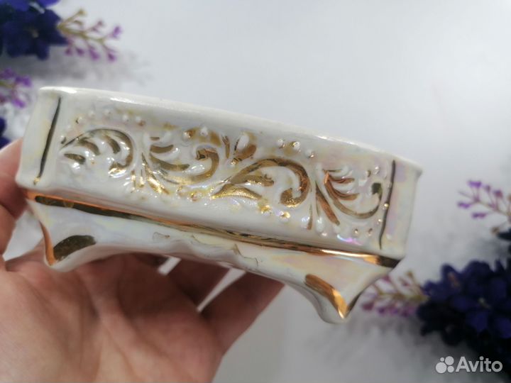 Шкатулка кисловодский фарфор