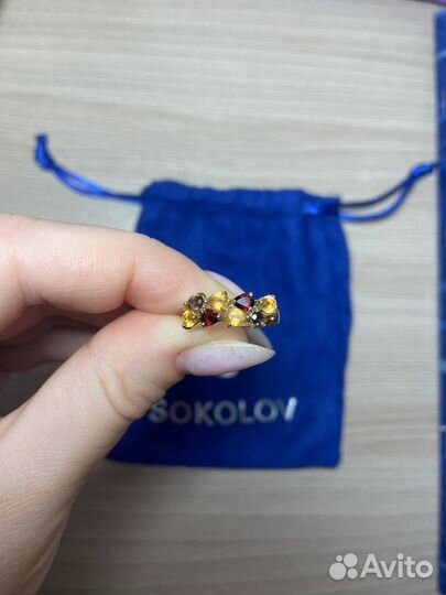 Золотое кольцо из жёлтого золота