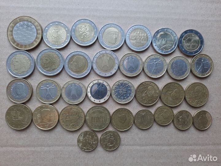 Монеты Евро