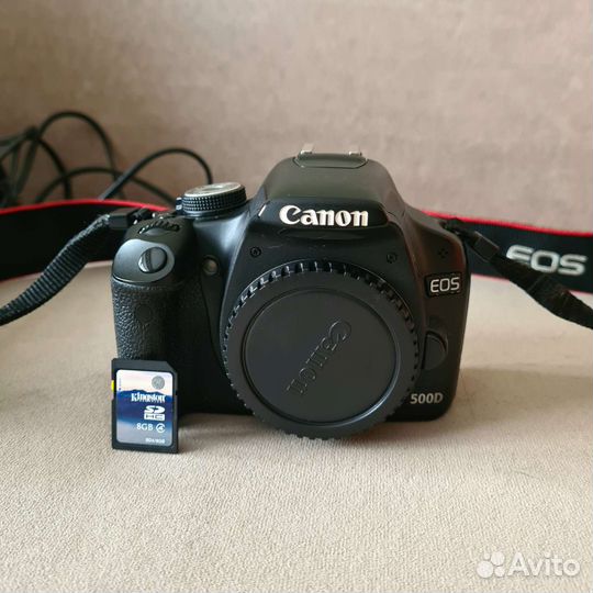 Зеркальный фотоаппарат canon 500D