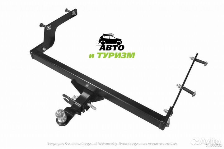 Фаркоп nissan Terrano c 2014 - съемный квадрат